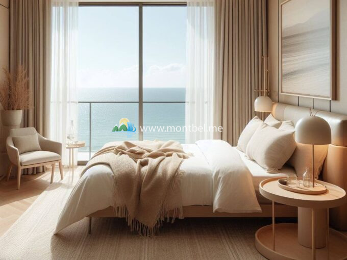 спальня с виддом на море