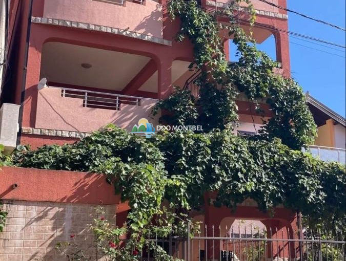 Здание с растительностью у входа